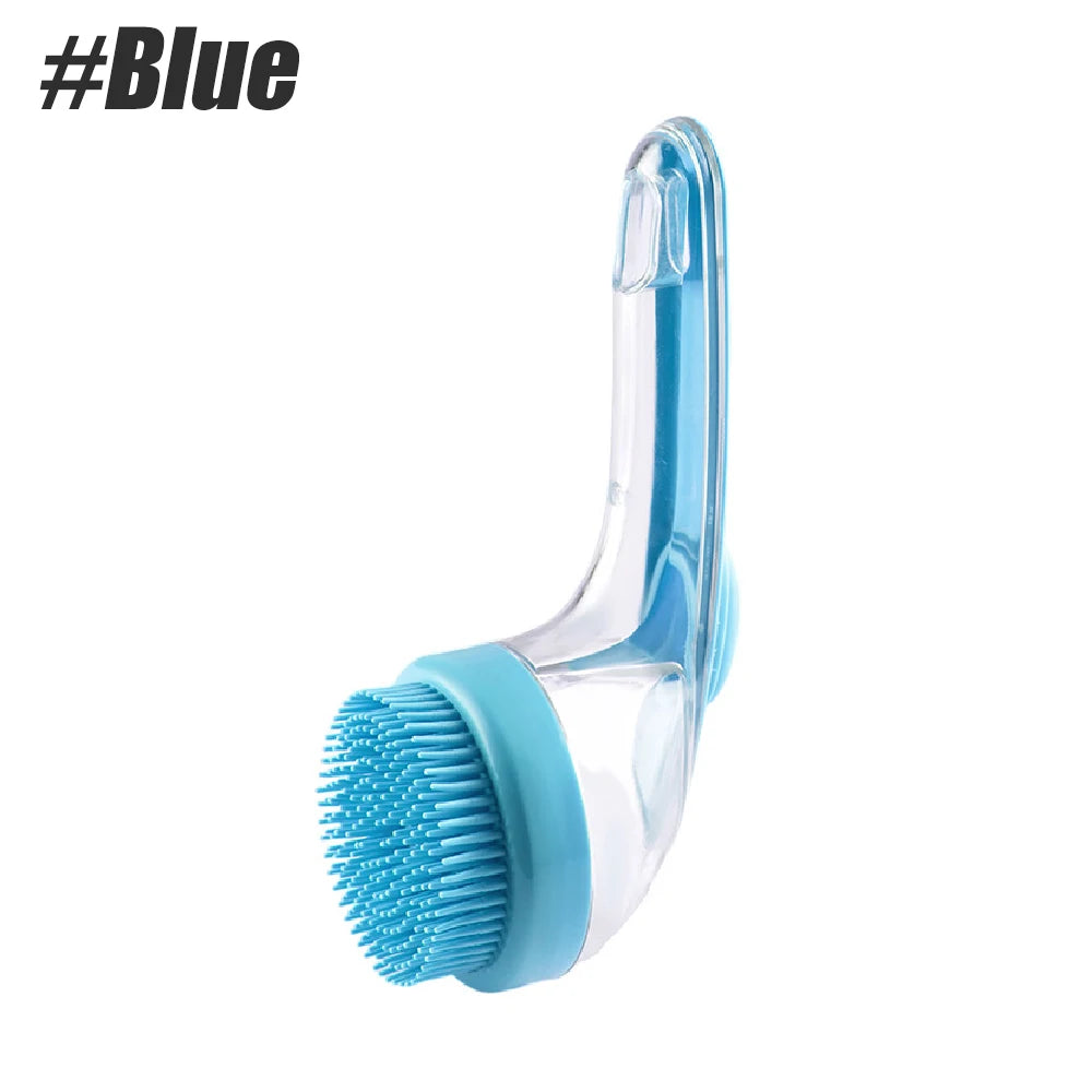 Pet Bath Brush for Small Dogs and Cats: Specialized Washing Tool and Massage Scrub Brush for Effective Pet Grooming